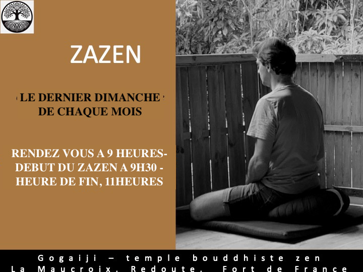 Rohatsu - Sesshin de l'éveil du Bouddha - du 6 au 8 décembre 2019 - dirigée par Philippe Eison Boniface